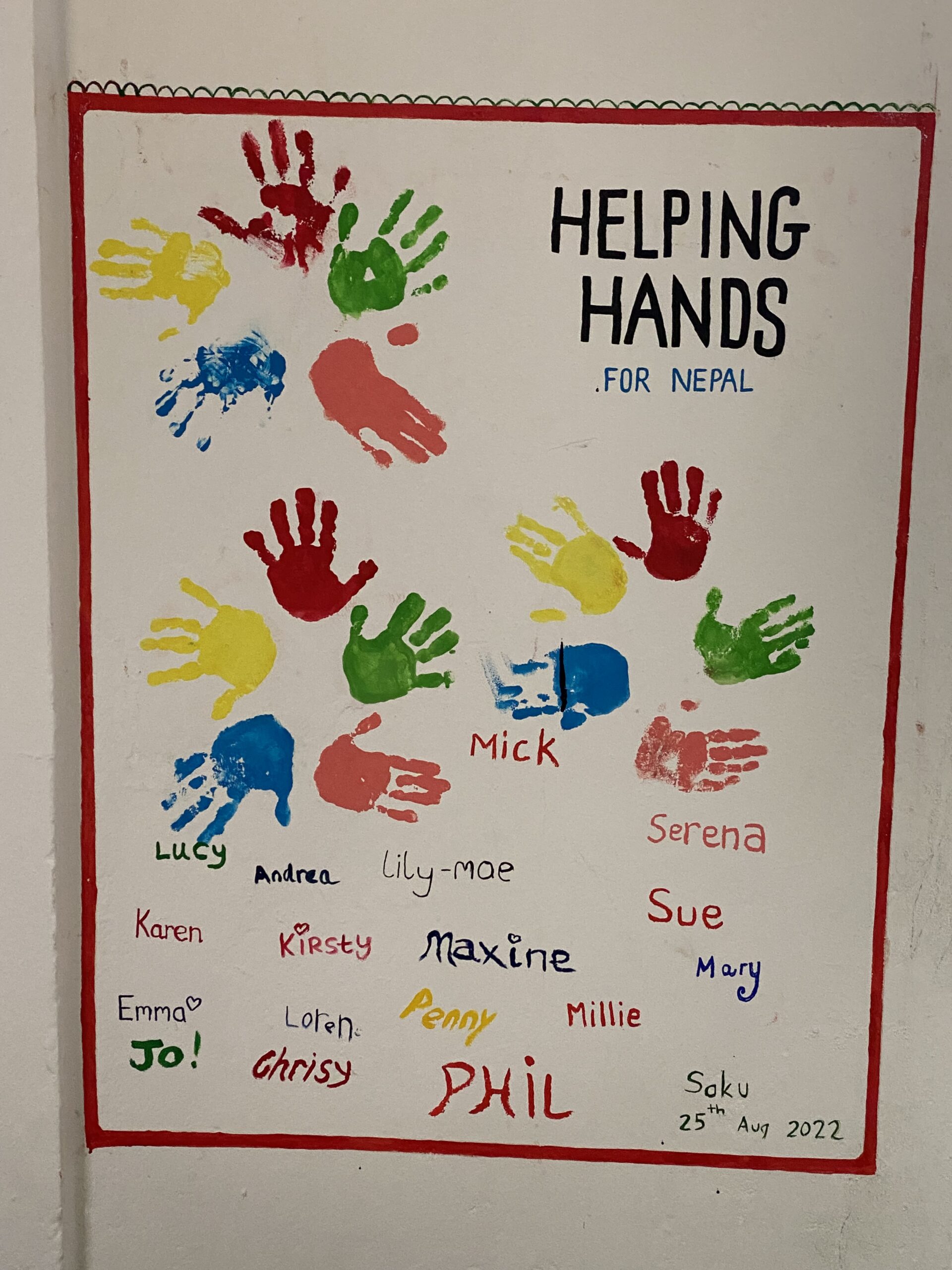 Helping Hands Board